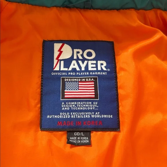 90’s Pro Player Miami Dolphins Vintage Puffer Jacket - Picture 7 of 16